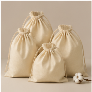 Drawstring Cotton Gift Bags